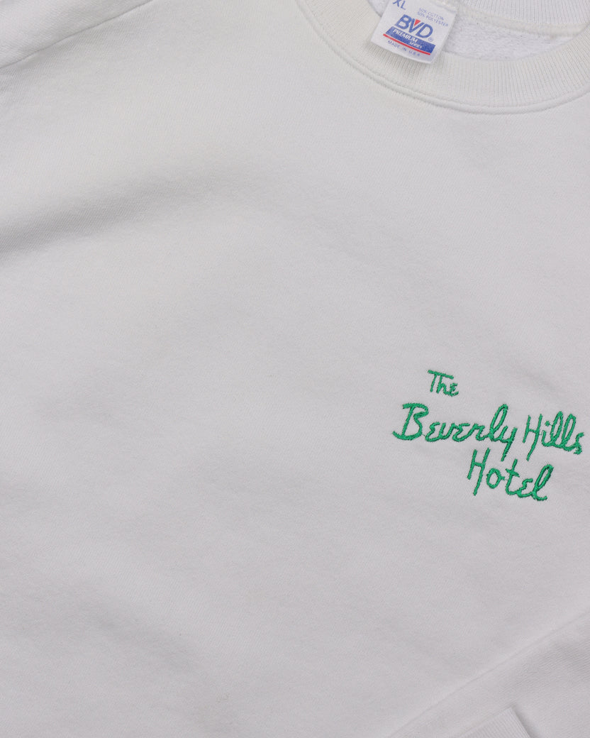 1980's Beverly Hills Hotel Embroidered Sweatshirt
