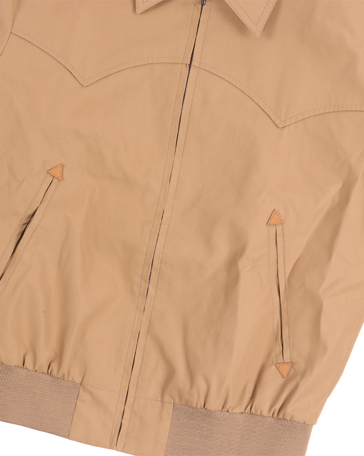 Western Zip Jacket w/ Tags (Camel)