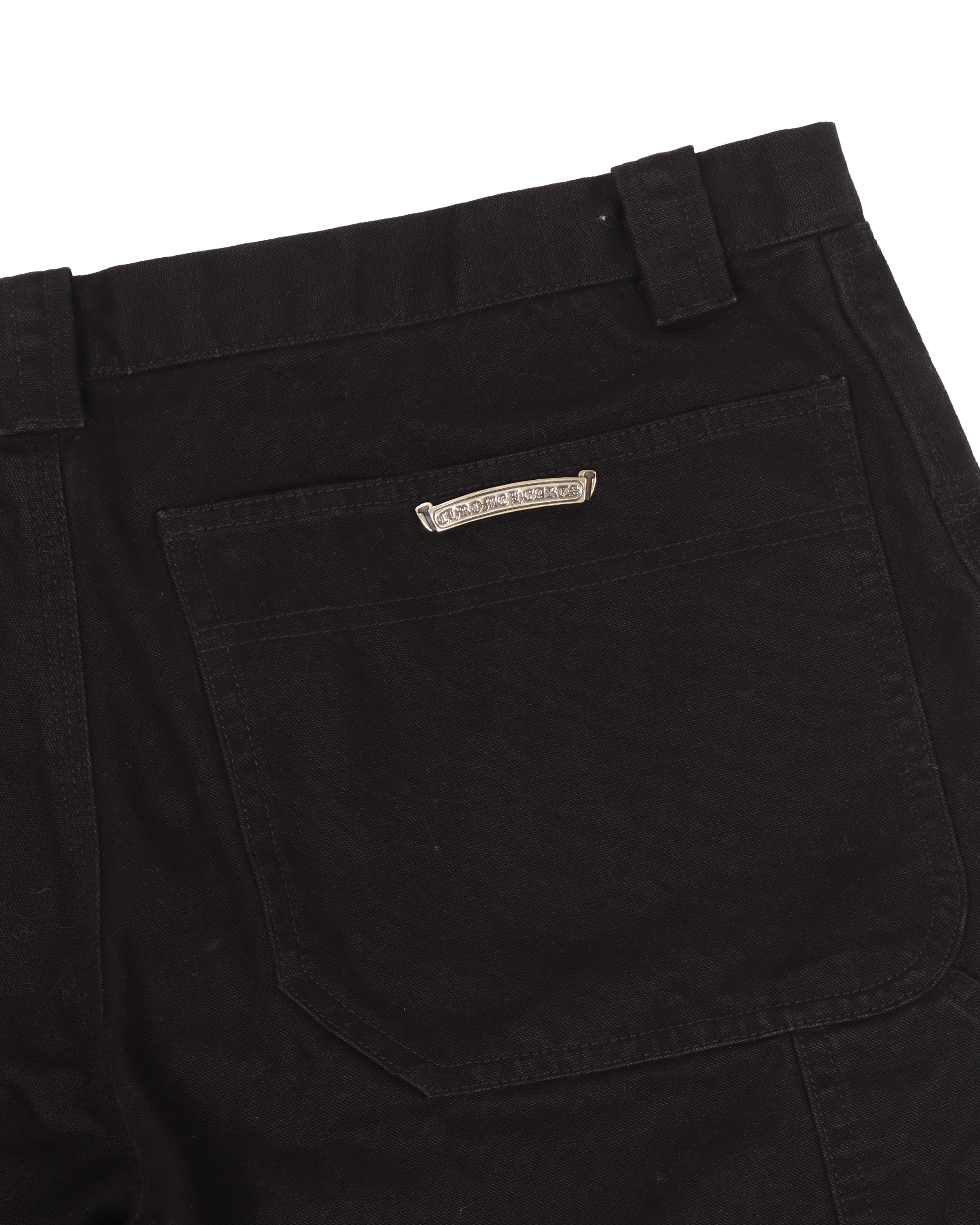 Sterling Silver Embellished Double Knee Carpenter Work Pant