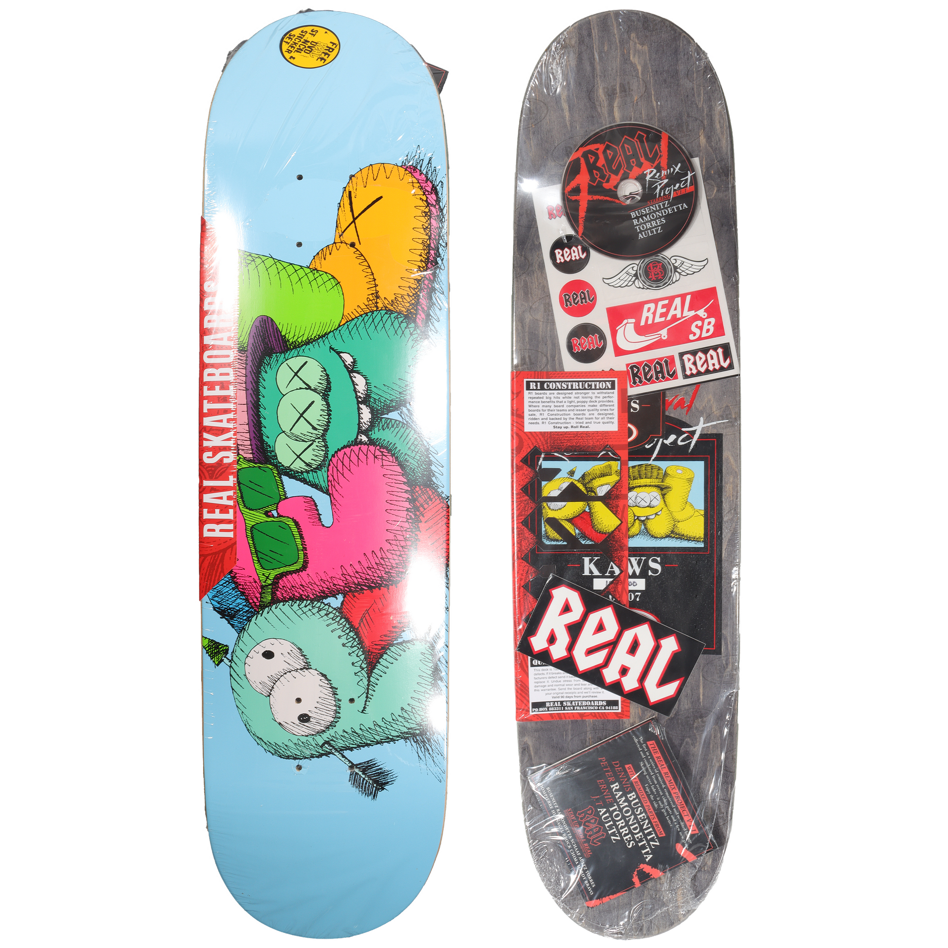 Real Fake (Set of 2) Skate Decks (2007) – Justin Reed Real Fake (Set of 2) Skate Decks (2007) – Justin Reed