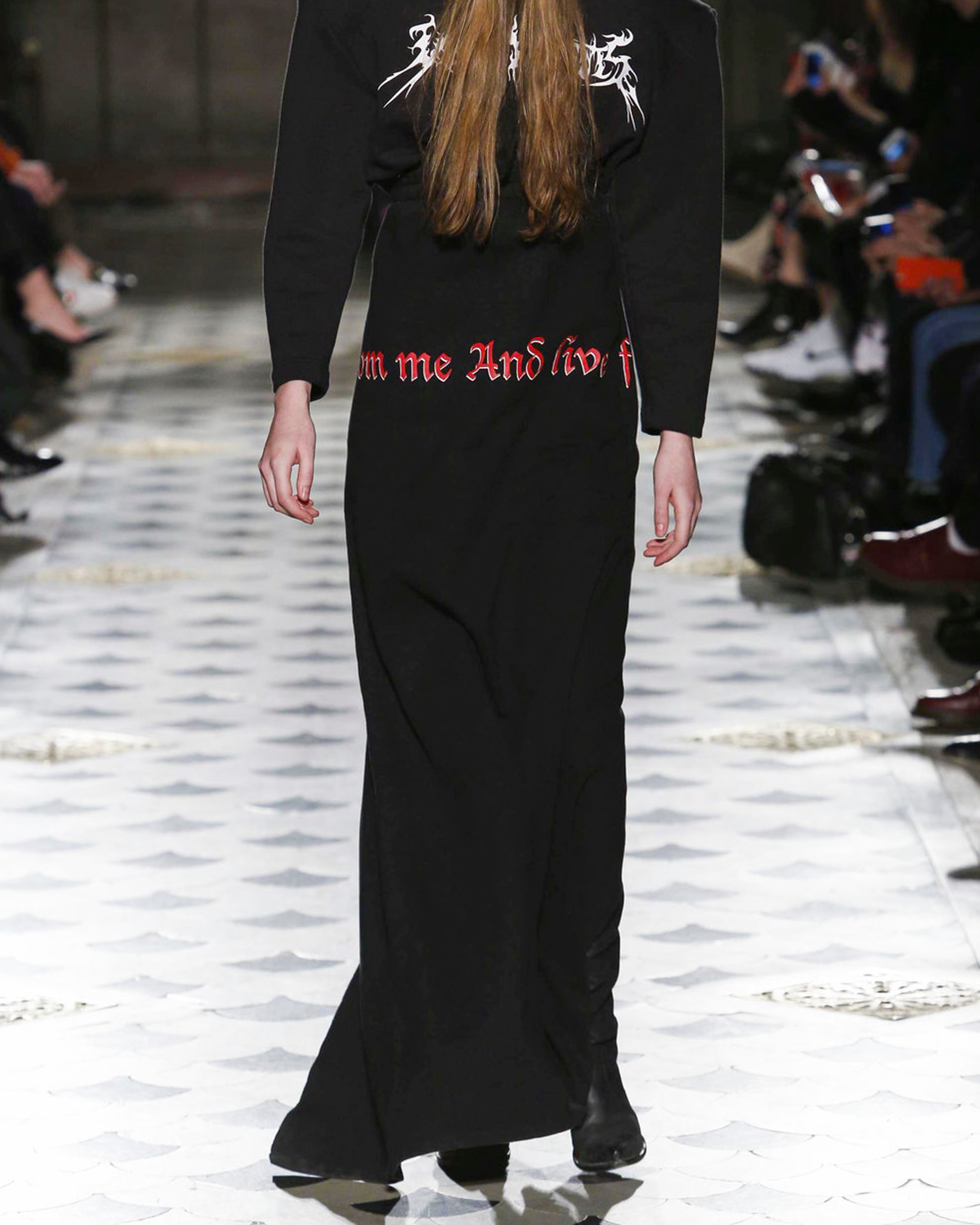 FW17 "Drink From Me And Live Forever" Maxi Skirt