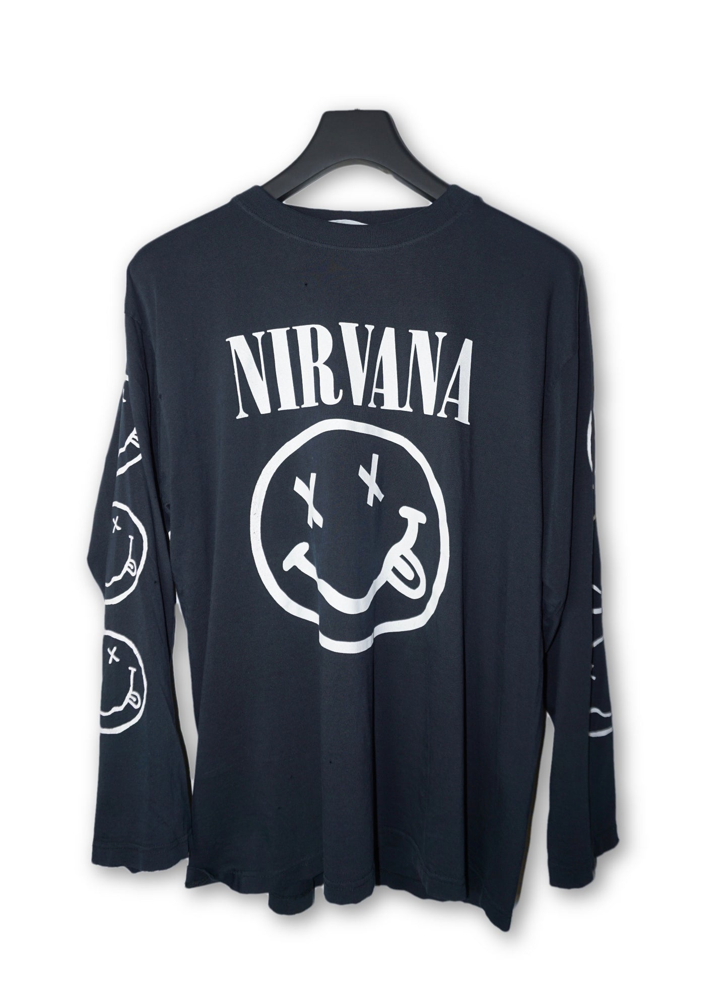Vintage L/S Nirvana Black Tee