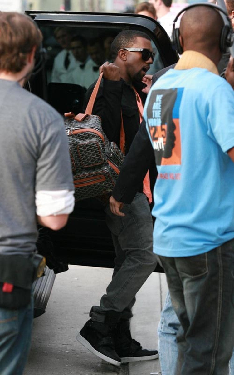 Kanye West's 1 Of 1 Goyard Backpack Sells For $55,000.00