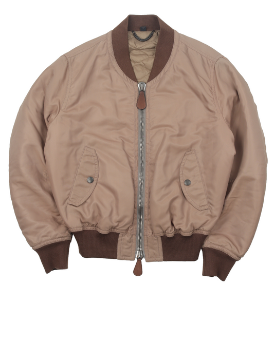 Nylon Bomber Jacket