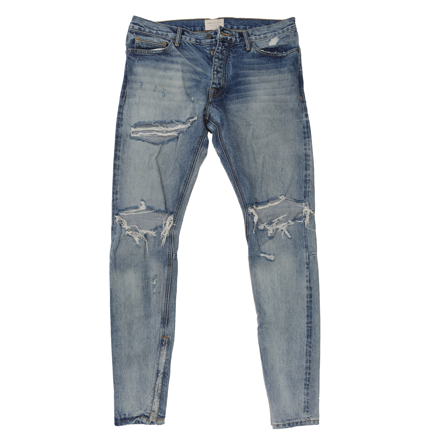 Fourth Collection Selvedge Distressed Denim