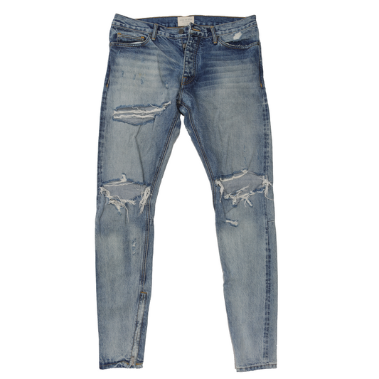 Fourth Collection Selvedge Distressed Denim