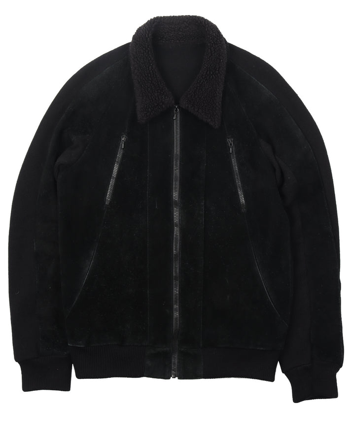 Shearling Aviator Jacket (2006) Noir Collection