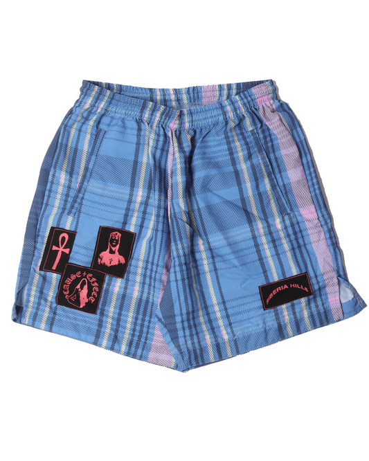 Plaid Swim Shorts