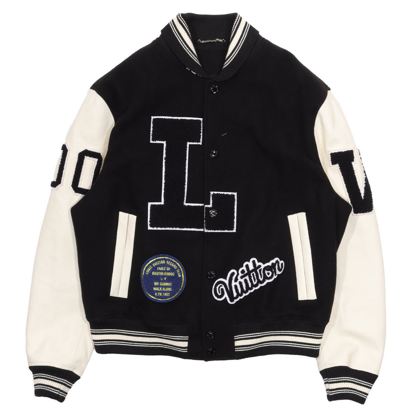 NWT Louis Vuitton Fight Camp Letterman Jacket Japanese Exclusive Lot Medium