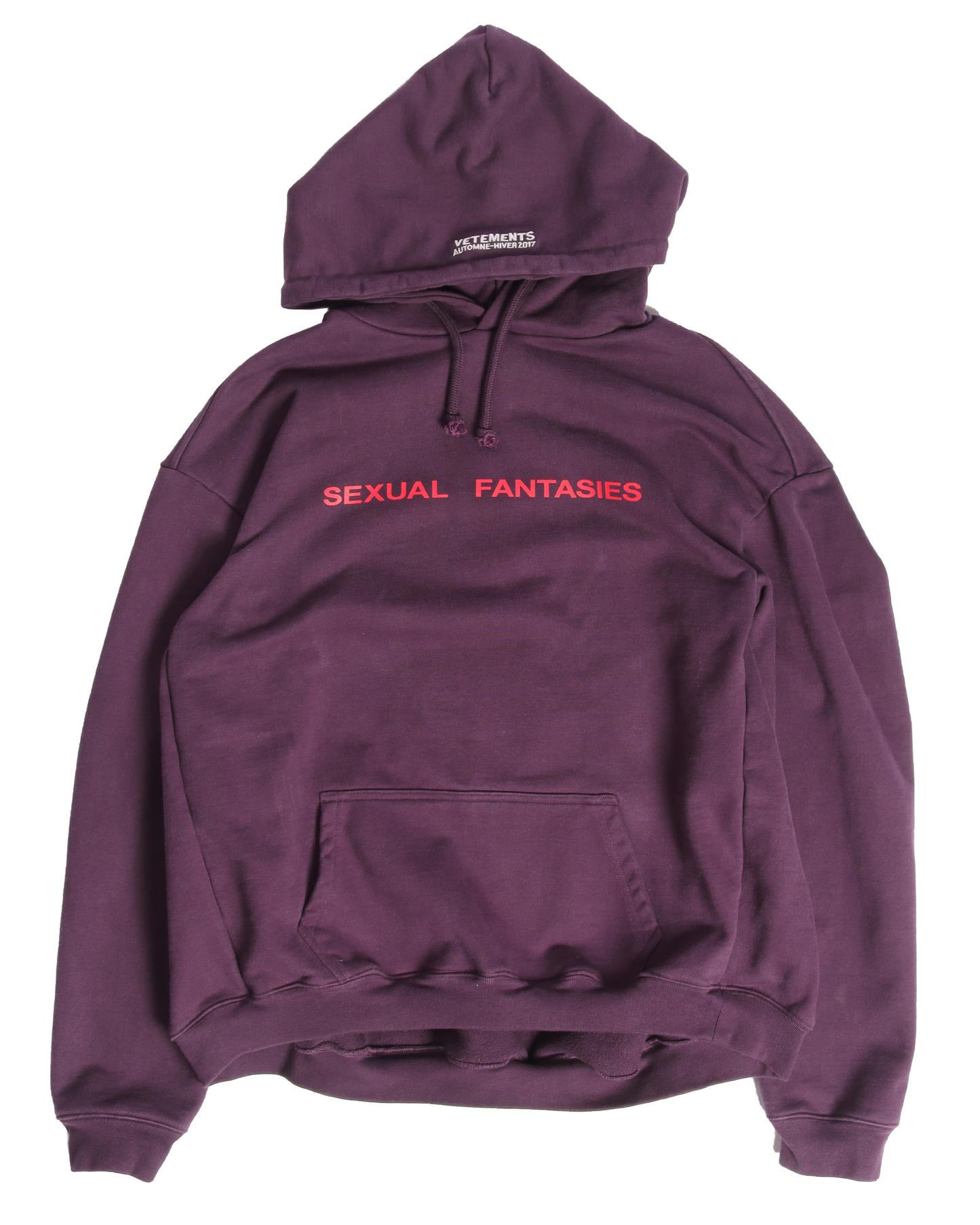 AW17 "Sexual Fantasies" Oversized Hoodie