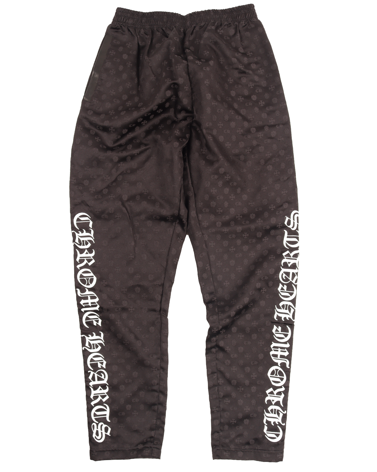 Silk Snap Button Track Pants