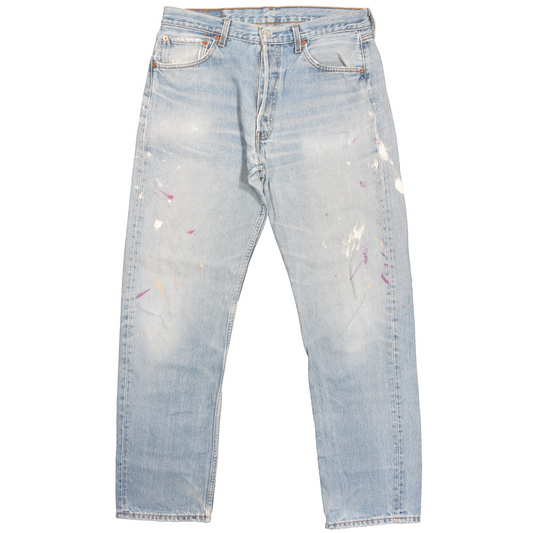 1990's Levi's 501 Repair Painter Denim