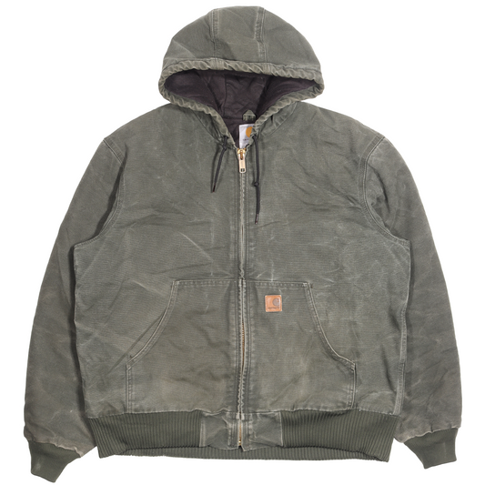 1990's Carhartt Hooded Work Jacket