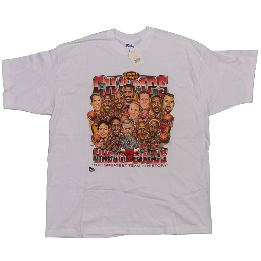 1996 Chicago Bulls 'NBA Finals' Logo T-Shirt