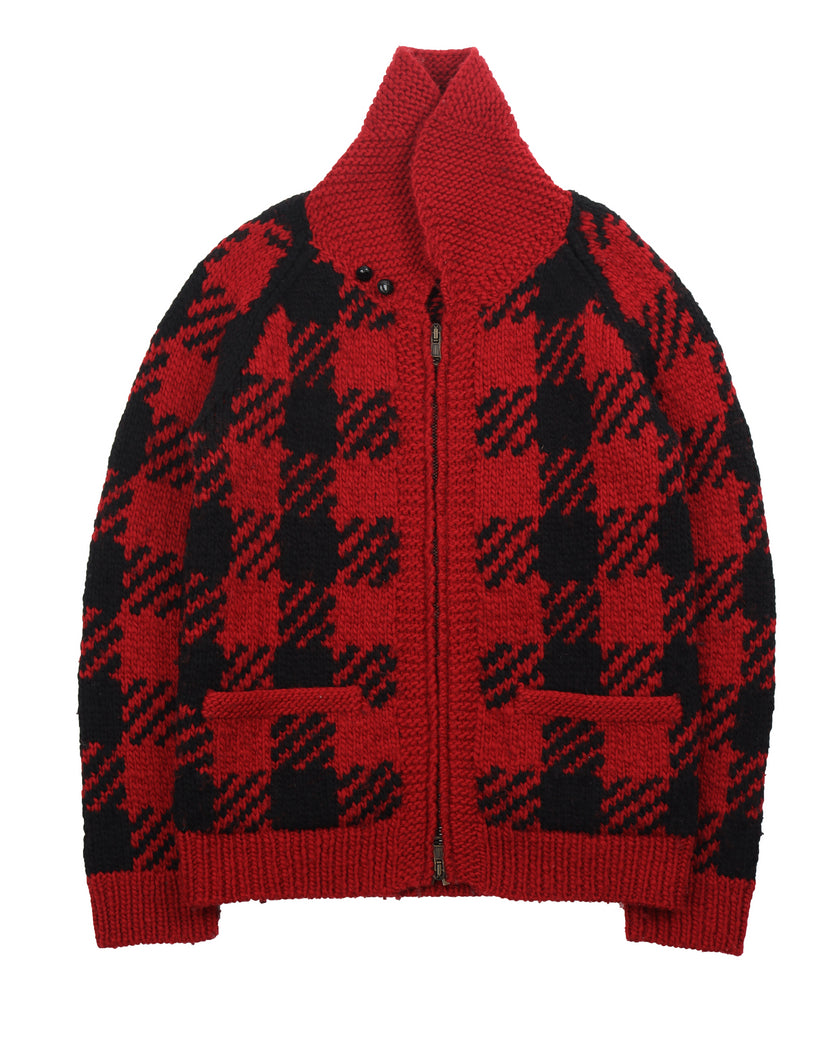 Number Nine Zip Cardigan Sweater (2008) 