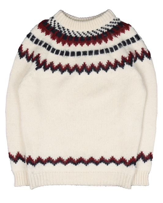 Oversized Elbow Patch Knit Sweater Runway (2013)