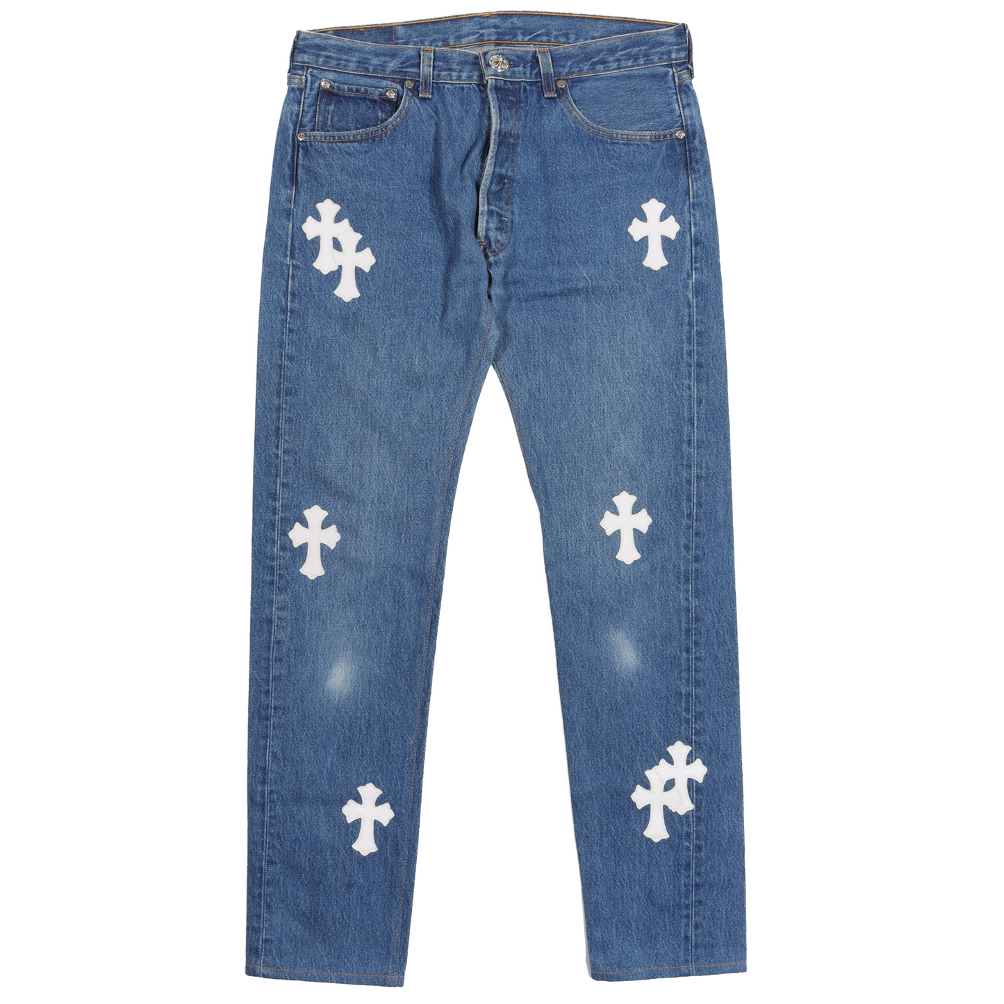 Levi's White Cross Patch Denim