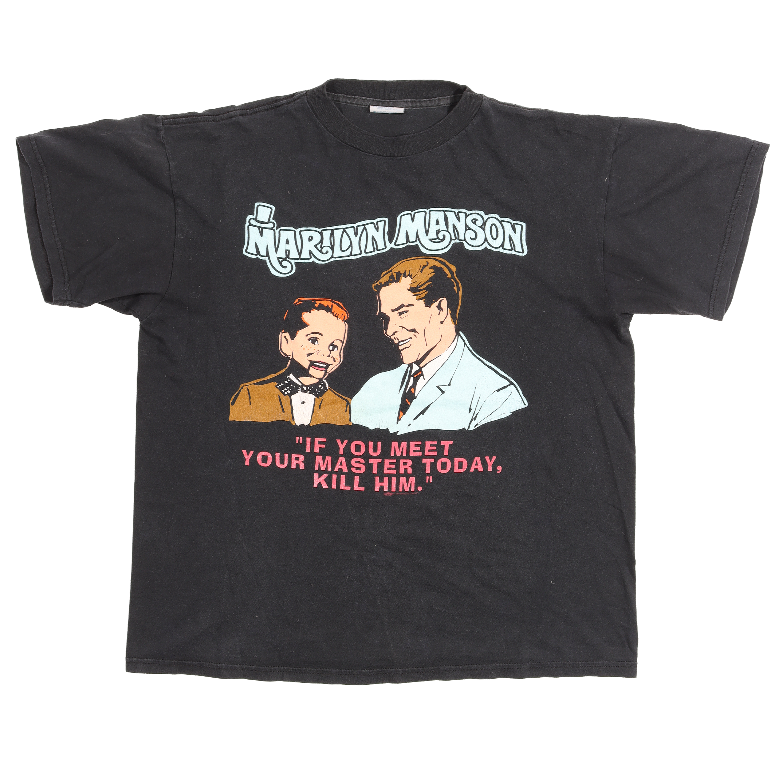 RARE Marilyn Manson 'If You Meet Your Master...' T-Shirt