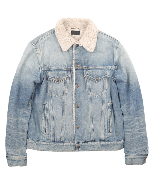 Lined Denim Trucker Jacket (2016)