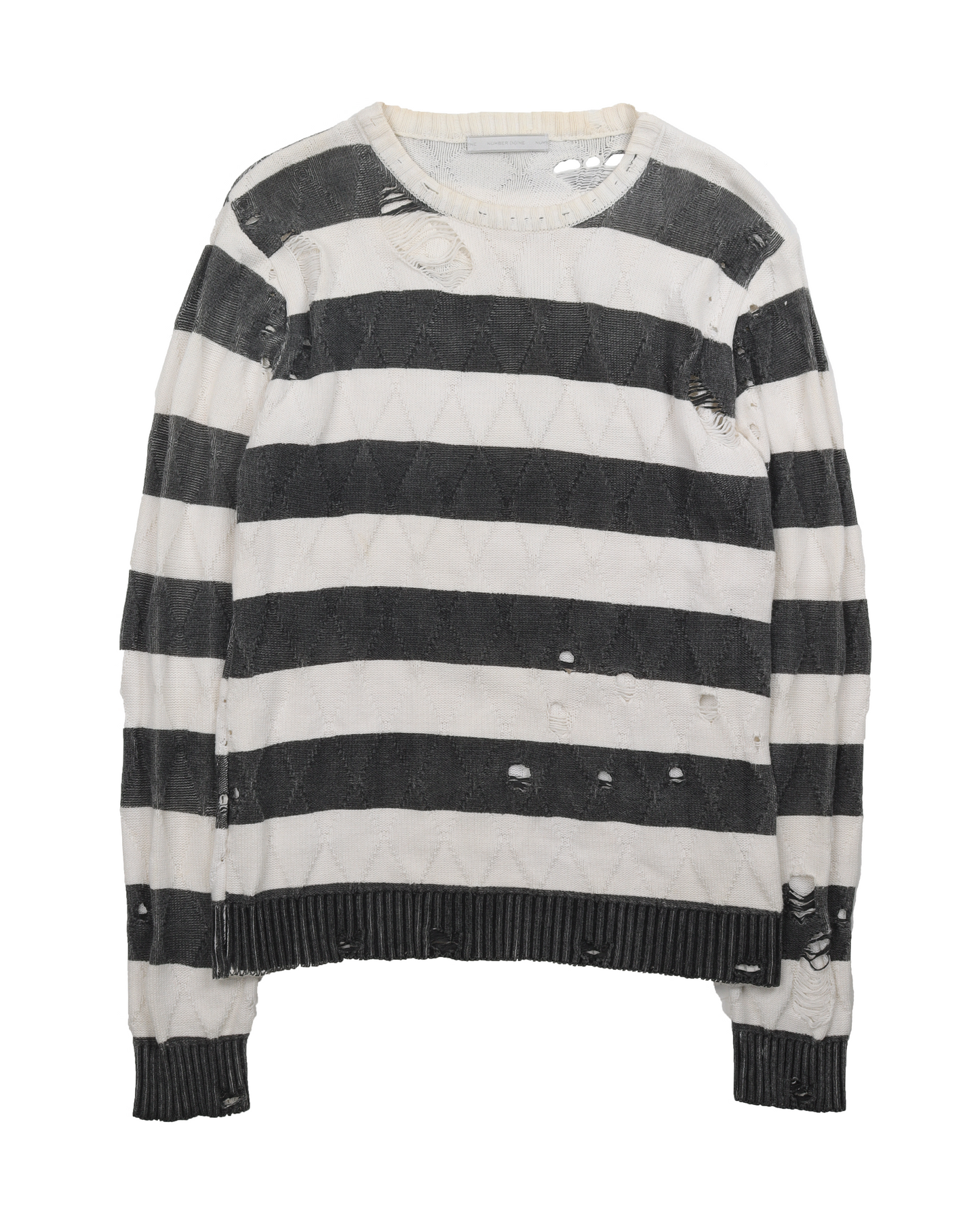 Number Nine Distressed Grunge Sweater (2003) Number Nine Distressed Grunge Sweater (2003)