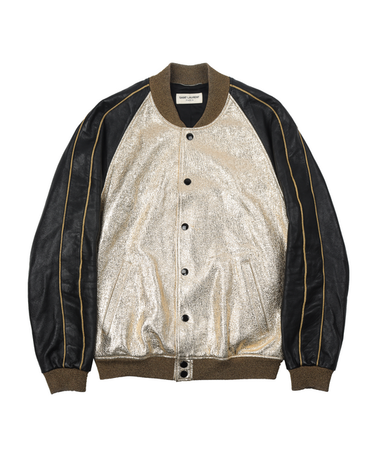 SS15 BANG Leather Bomber Jacket