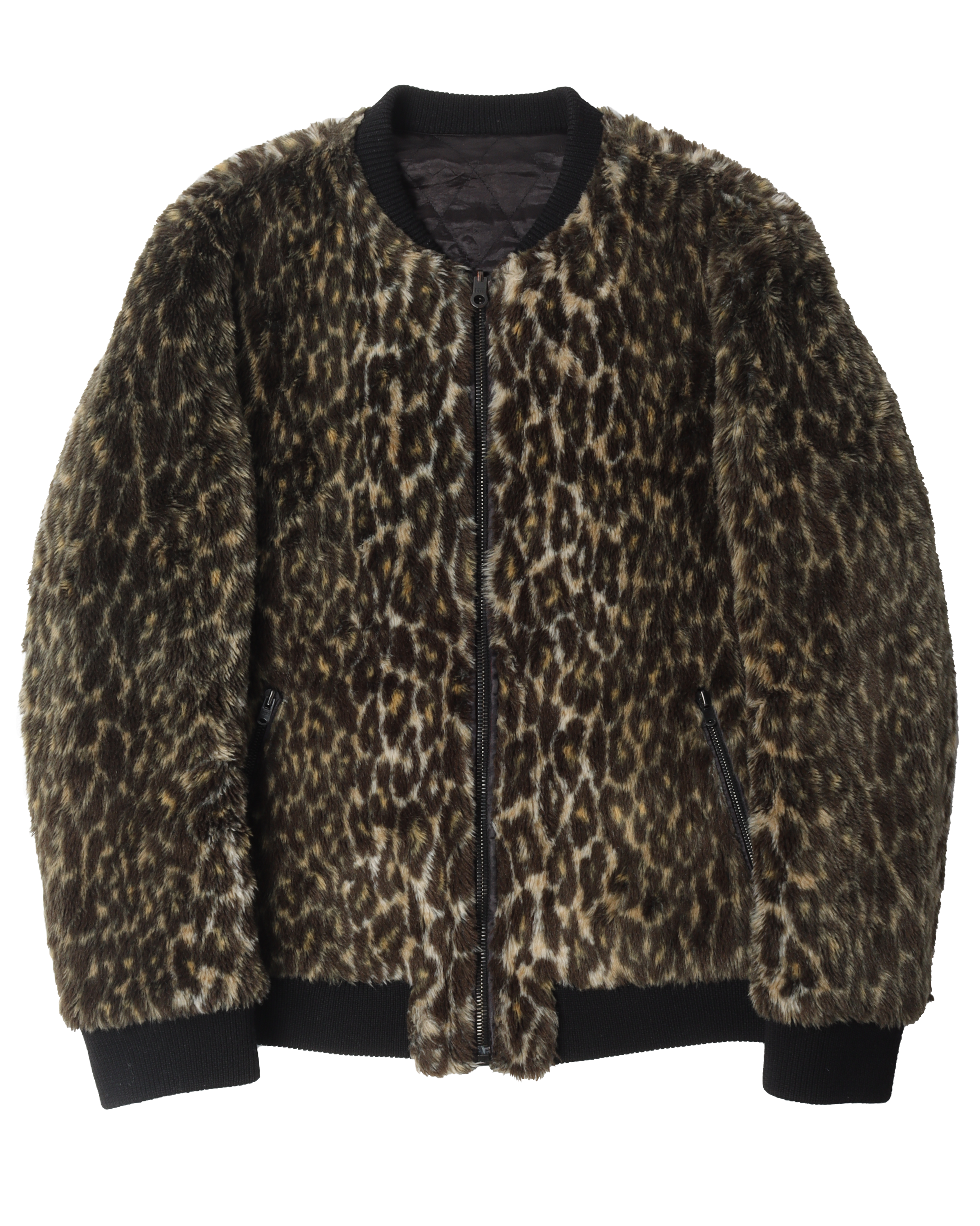 Fleece Leopard Fleece Jacket