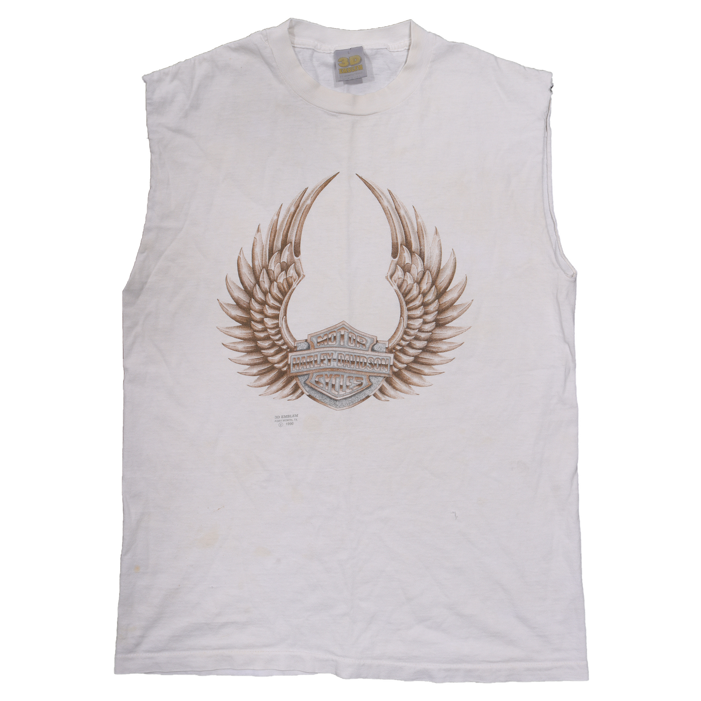 3D Emblem Harley Davidson Logo T-Shirt