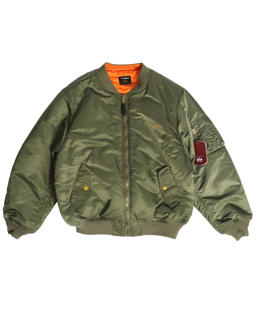 Vetements SS18 Alpha Industries MA-1 Bomber Jacket