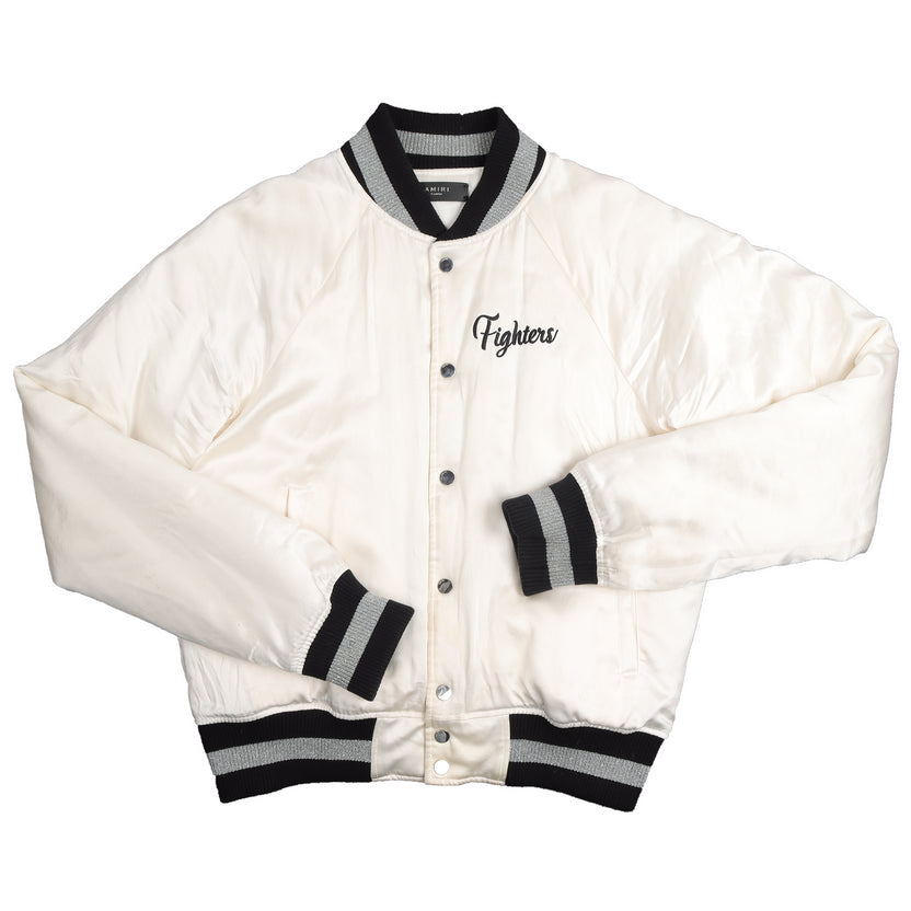 Fighters Embroidered Bomber Jacket