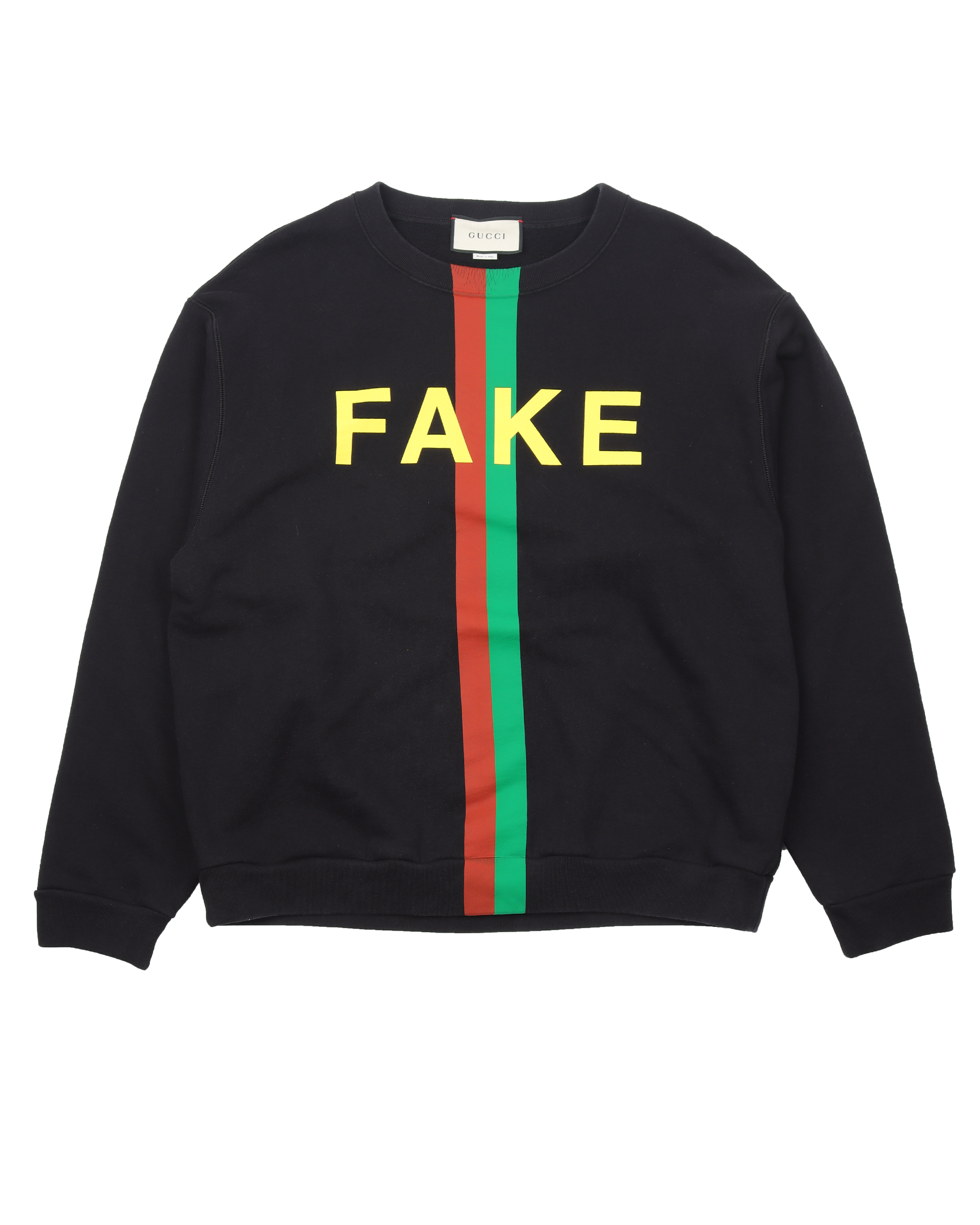 'FAKE' Logo Sweatshirt