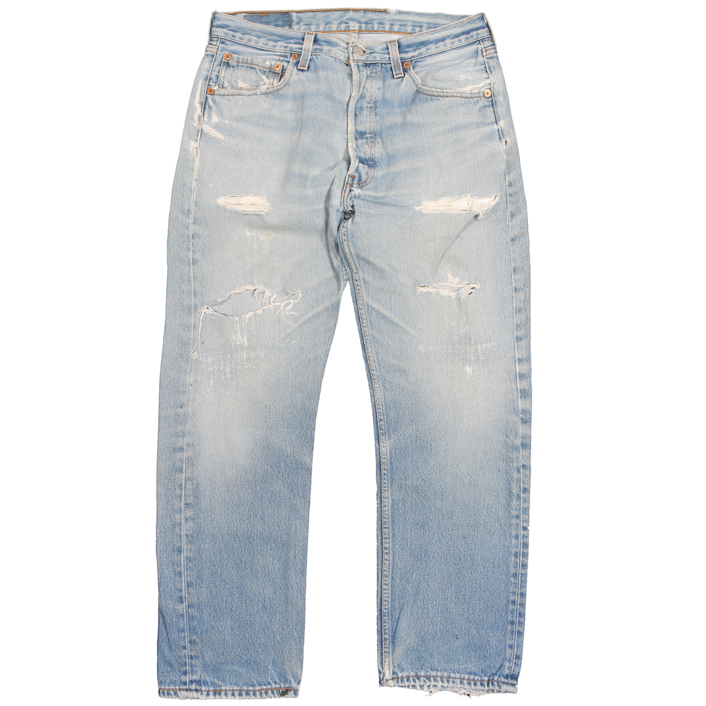 Levi's 501 Blowout Repair Denim