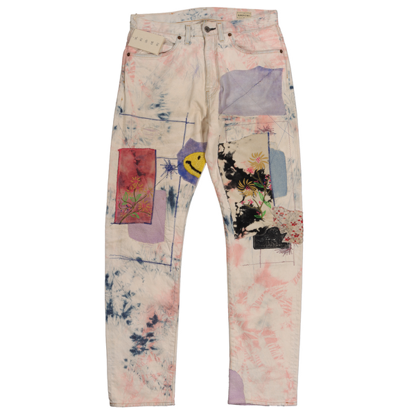 希少 KAPITAL キャピタル KOUNTRY ASHBURY DYED KAPITAL KOUNTRY ASHBURY DYED リメイク シャツ BlueButtonShop