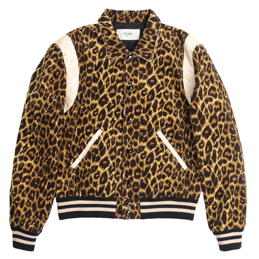 FW20/21 Leopard Varsity Jacket