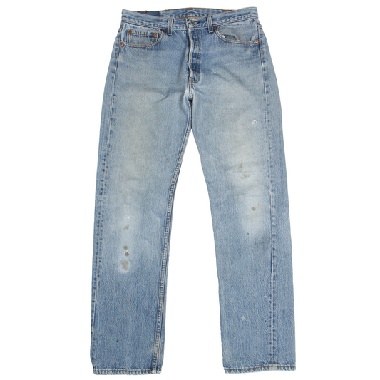 Levi's 501 Distressed Painter Denim