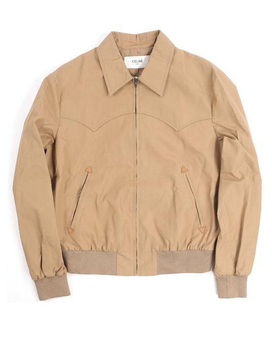 Western Zip Jacket w/ Tags (Camel)