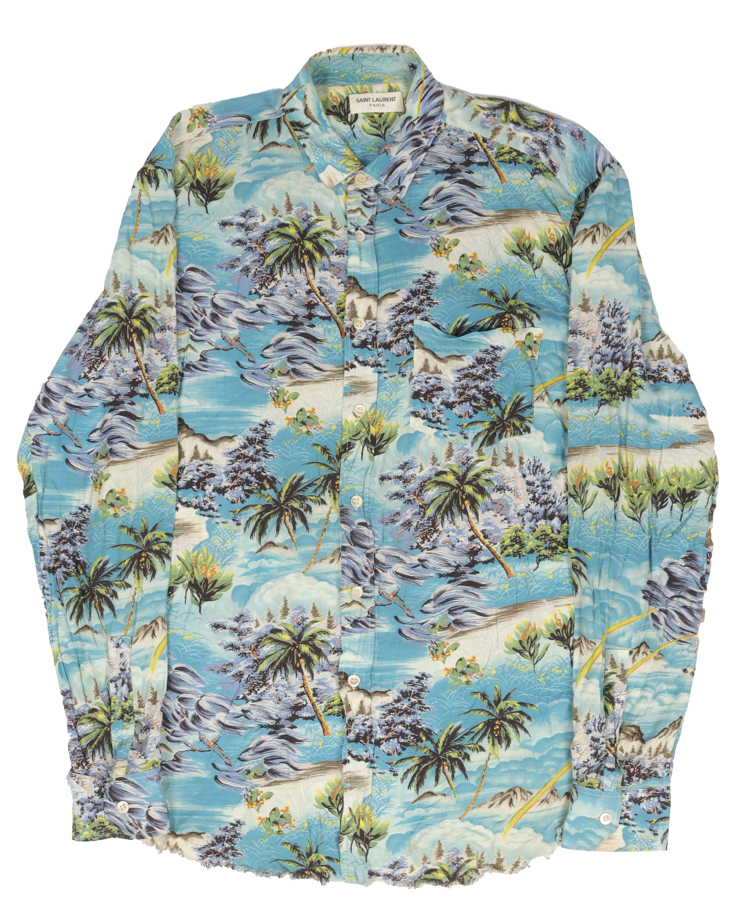 Hawaiian Button Up L/S Shirt