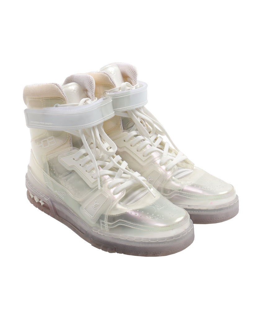 Louis Vuitton Trainer 408 Transparent Sneakers - Clear Sneakers, Shoes -  LOU529023
