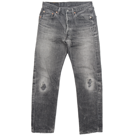 1990's Levi's 501 Repaired Denim