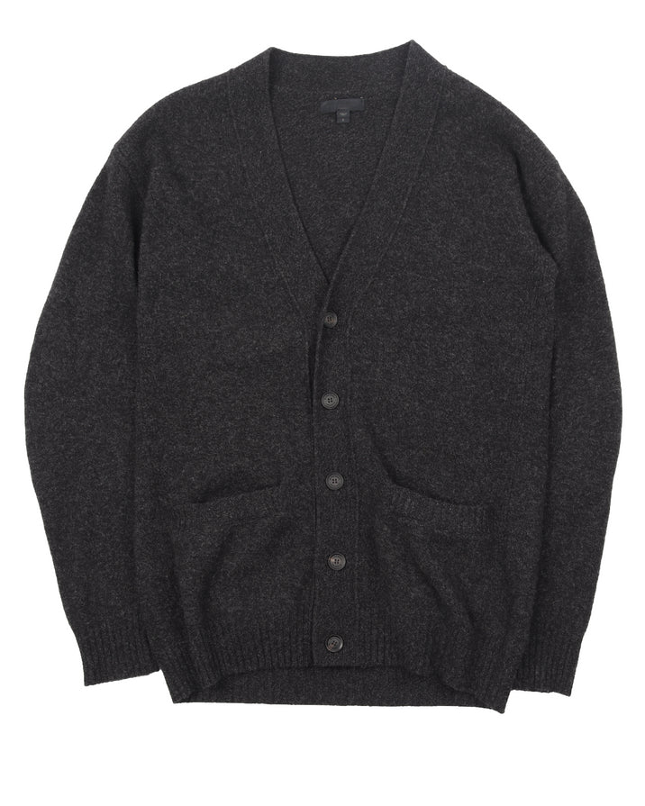 Wool Cashmere Cardigan Sweater