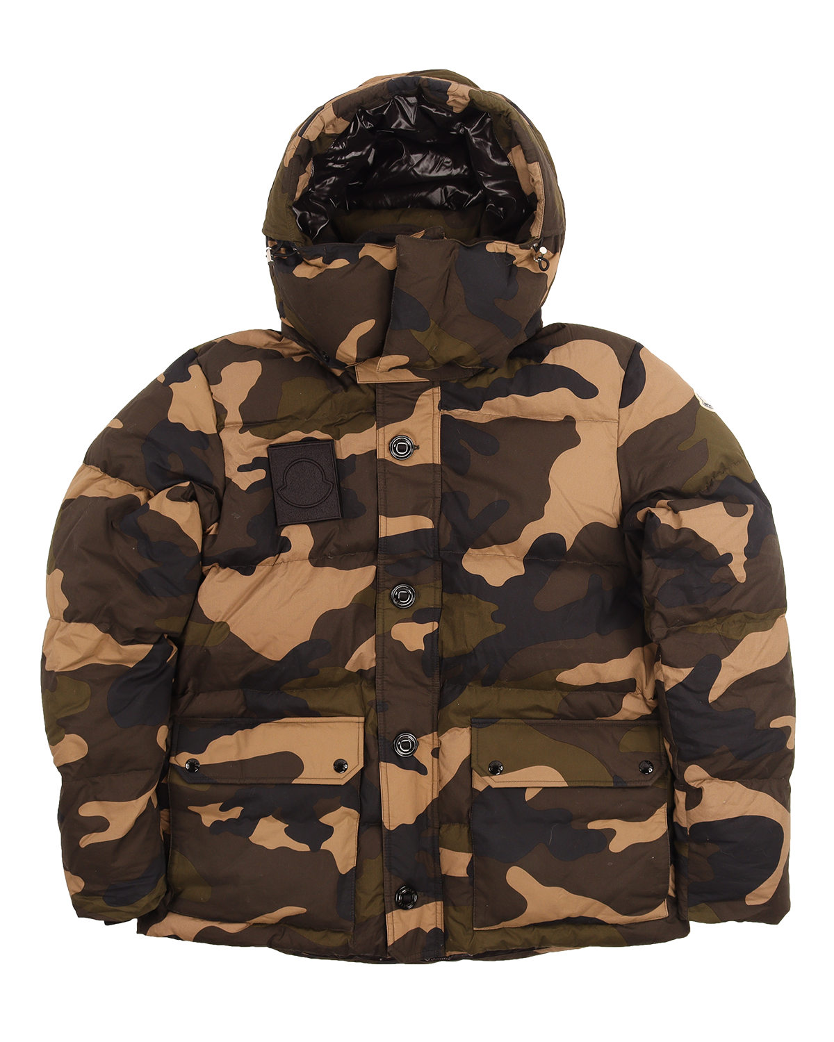 Camo Puffer Down Jacket