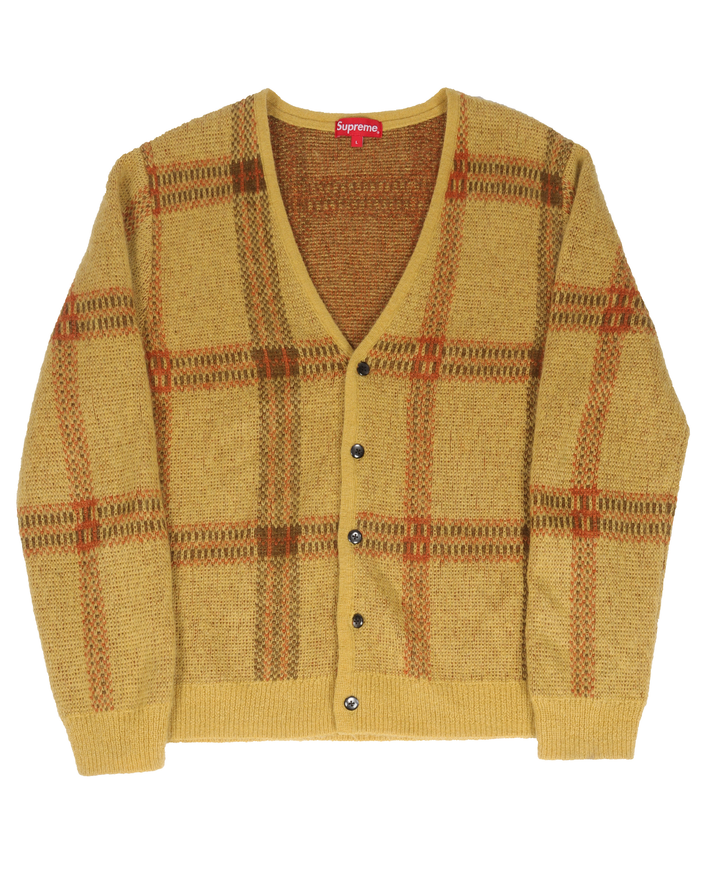 Plaid Cardigan