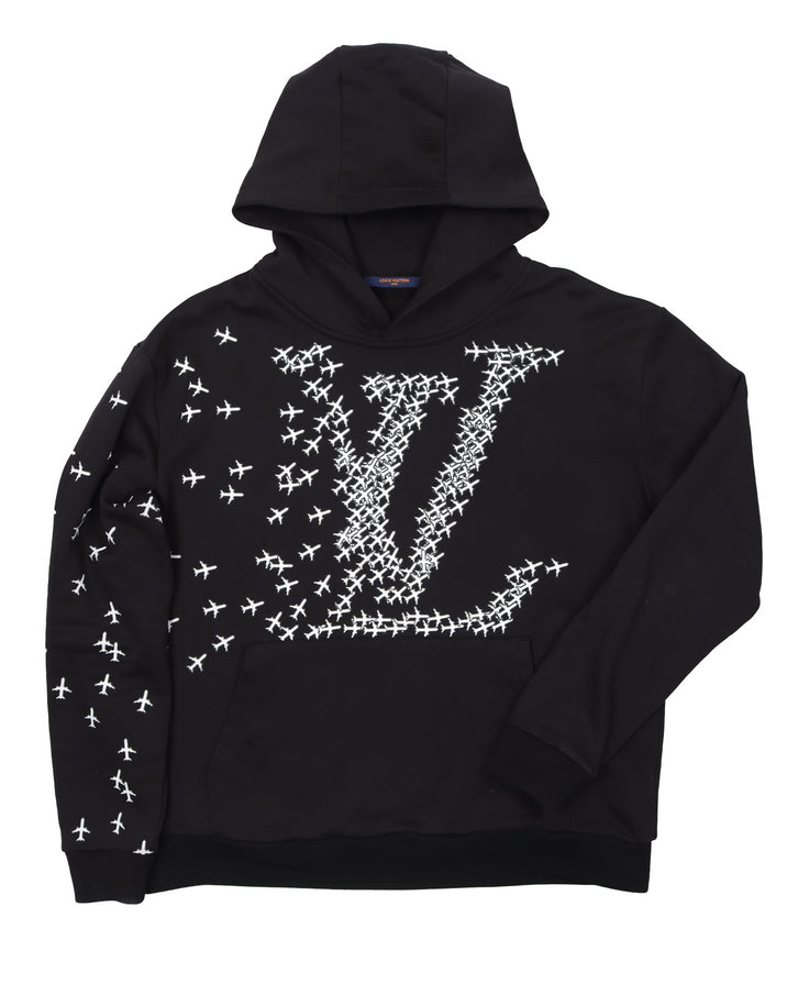 Louis Vuitton Stitched Floral Monogram XXL Sweatshirt NWT **NEW