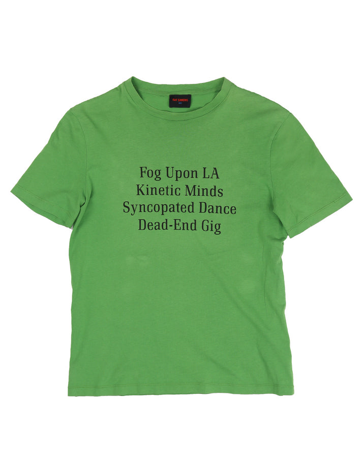 SS12 "Fog Upon LA" Logo T-Shirt