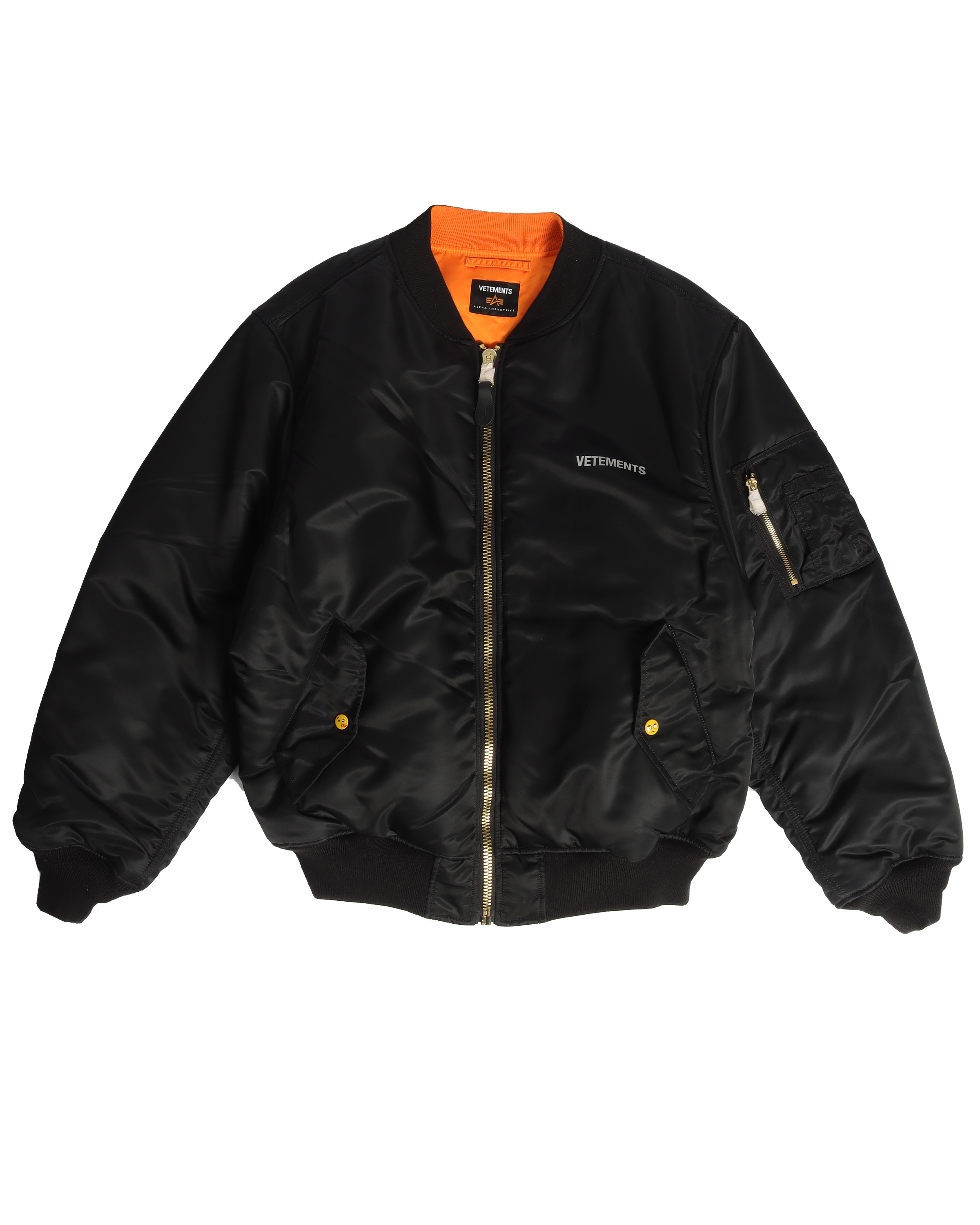 VETEMENTS ALPHA 18SS Bomber Jacket MA-1 VETEMENTS ALPHA 18SS Bomber Jacket MA-1