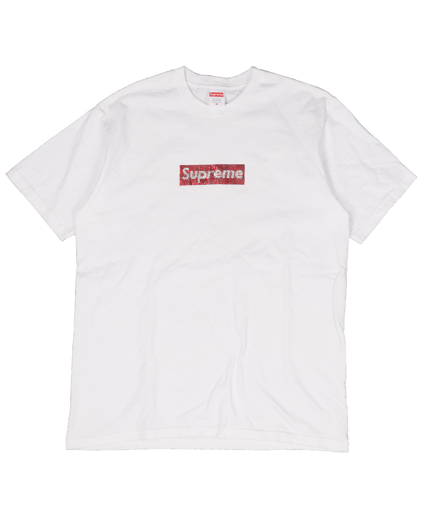 SS19 Swarovski Box Logo T-Shirt