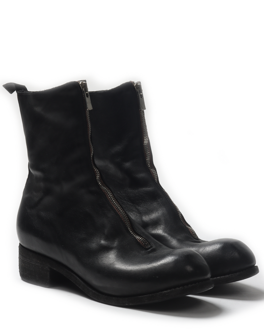 PL2 Front-Zip Ankle Boots