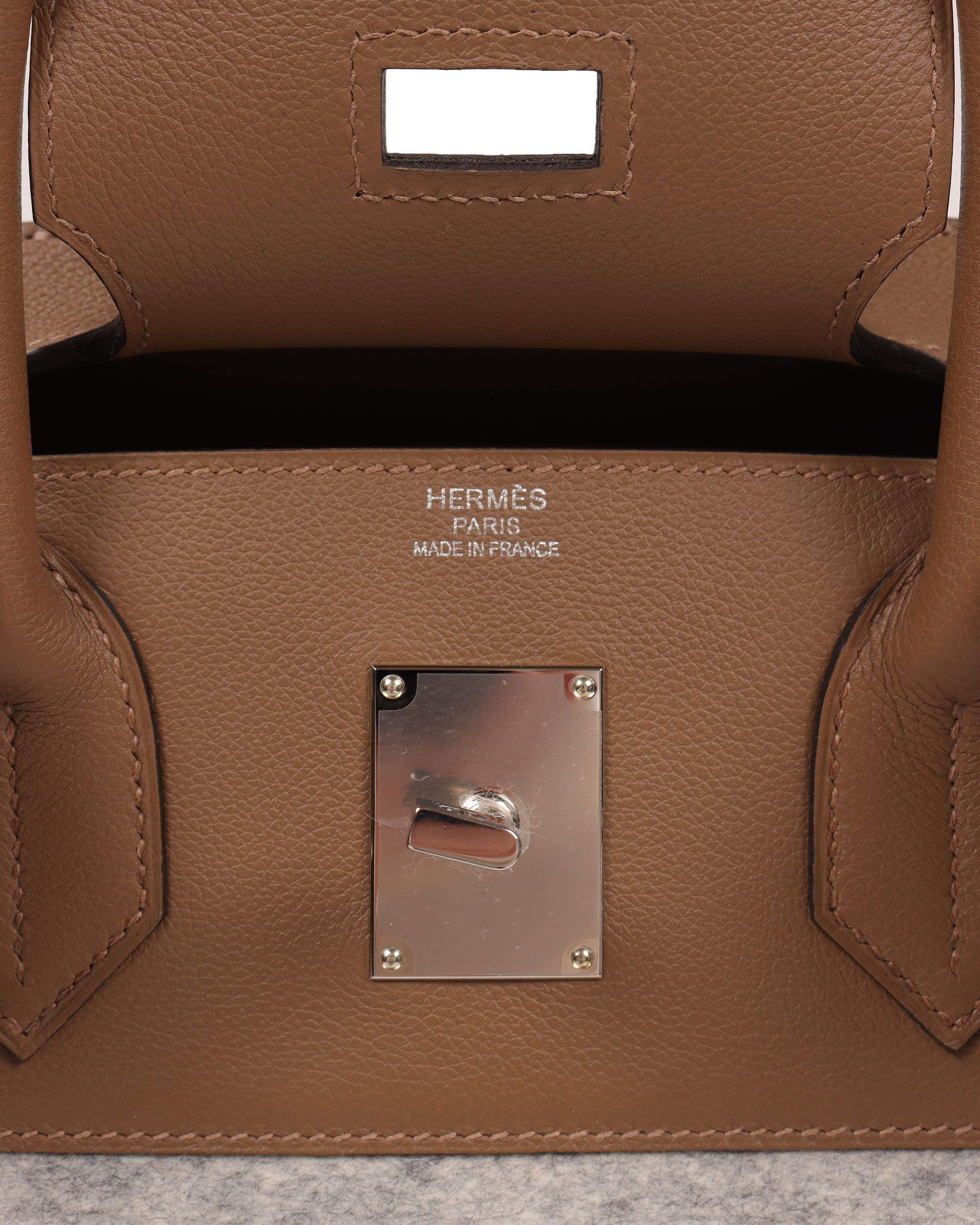 Hermès Rouge H Box Haut à Courroies HAC Birkin 60 QGB4G80A1B000