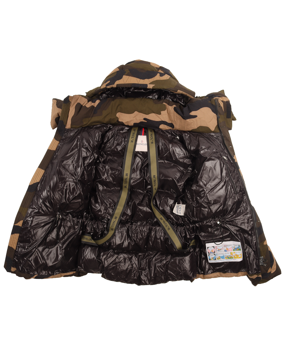 Camo Puffer Down Jacket