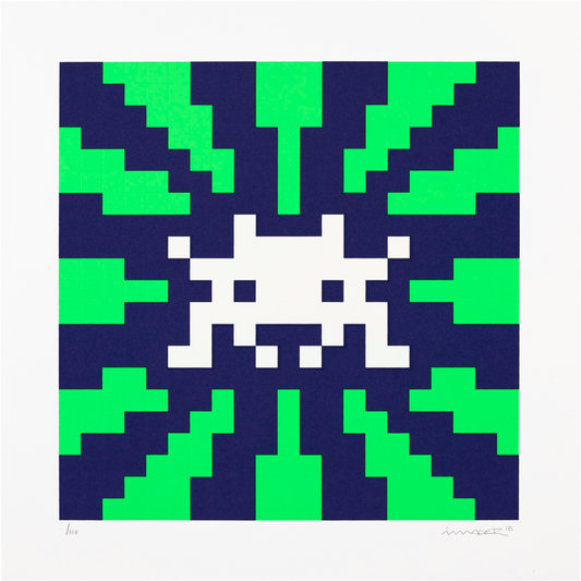 Sunset (Blue and Green), 2018
