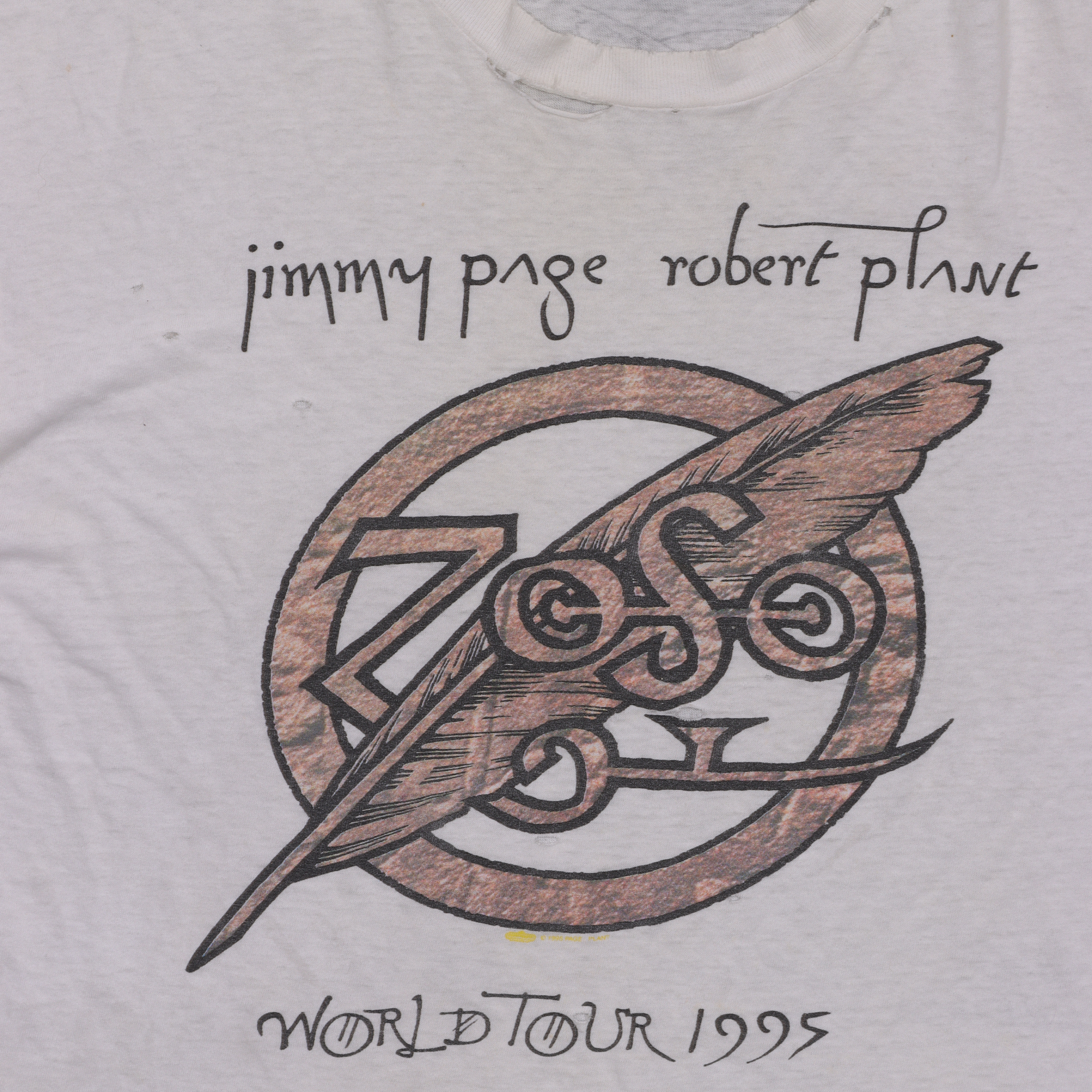 1995 Jimmy Page Tour T-Shirt